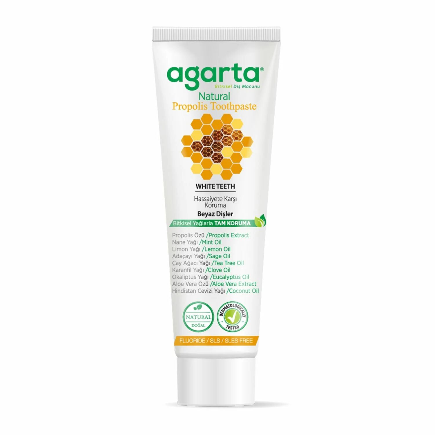 Agarta Doğal Diş Macunu 100 ml Propolis