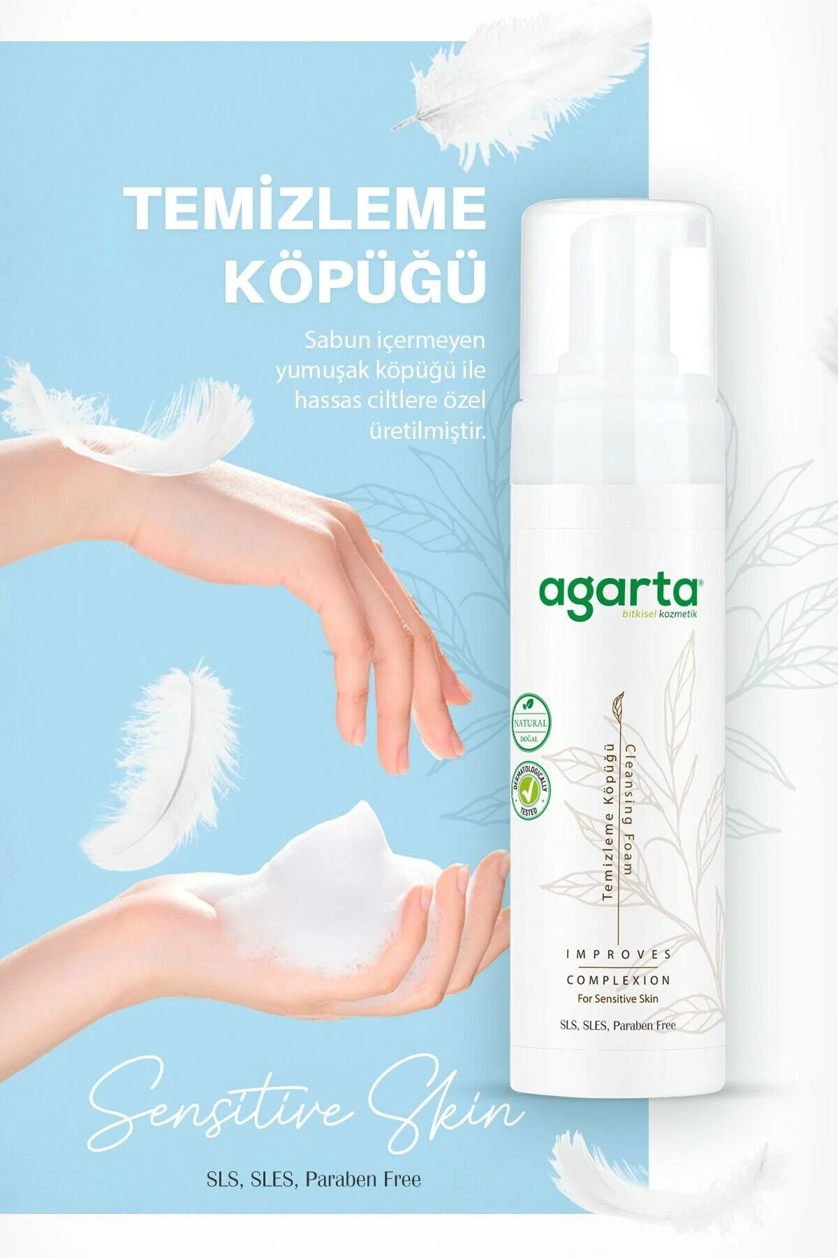 Agarta Yüz Temizleme Köpüğü 225 ml