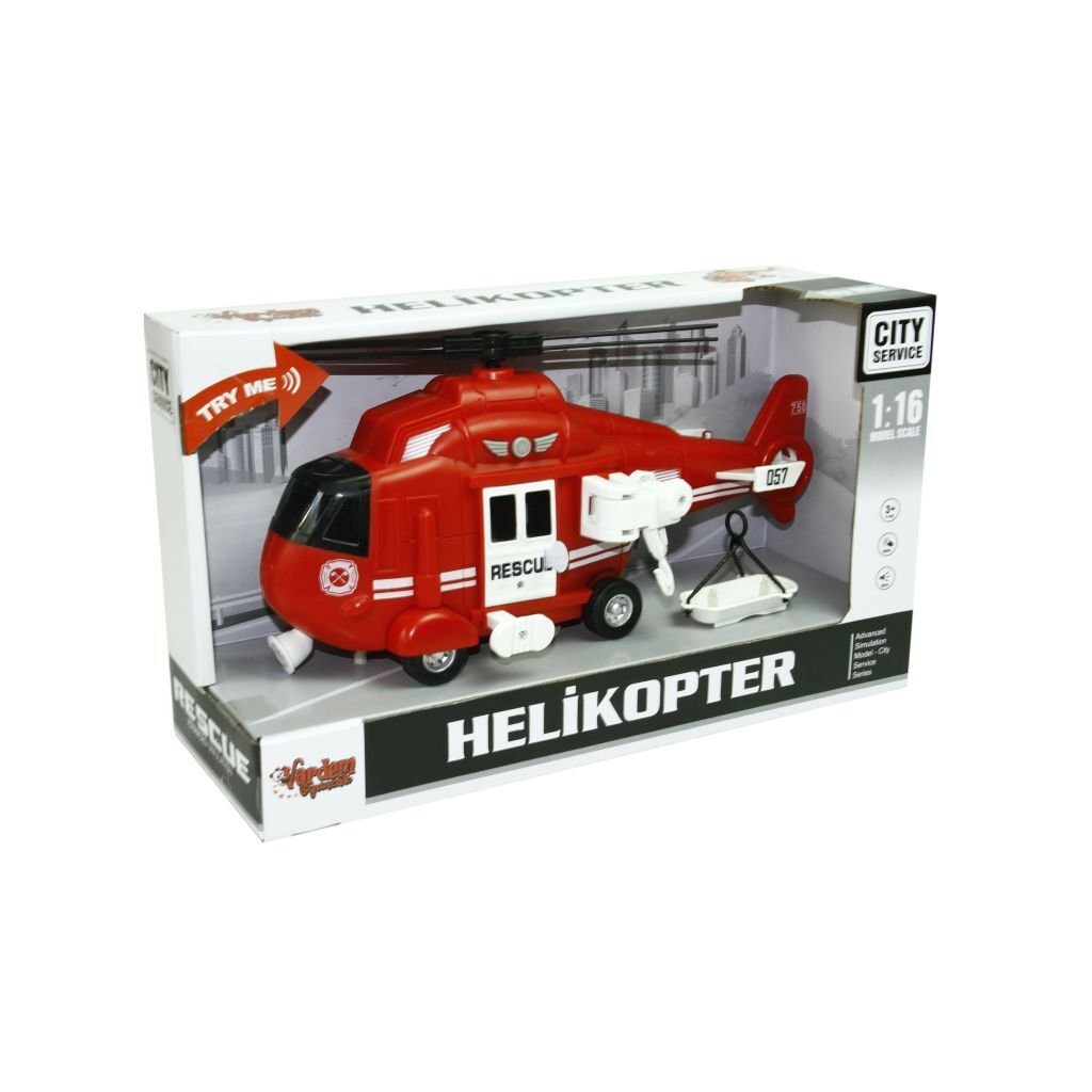 Vardem Sürtmeli Sesli Işıklı Helikopter WY750A-B-C