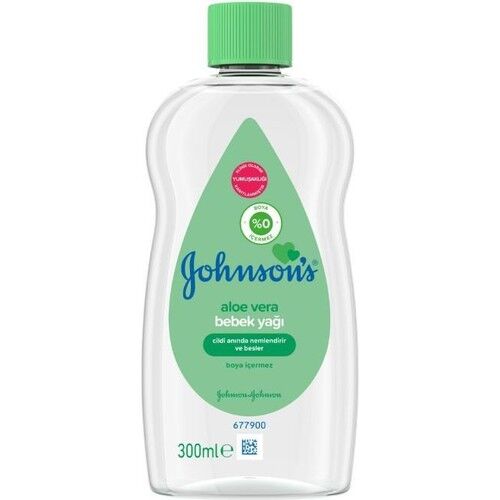 Johnson's Baby Bebe Yağı 300 ml Aloe Vera