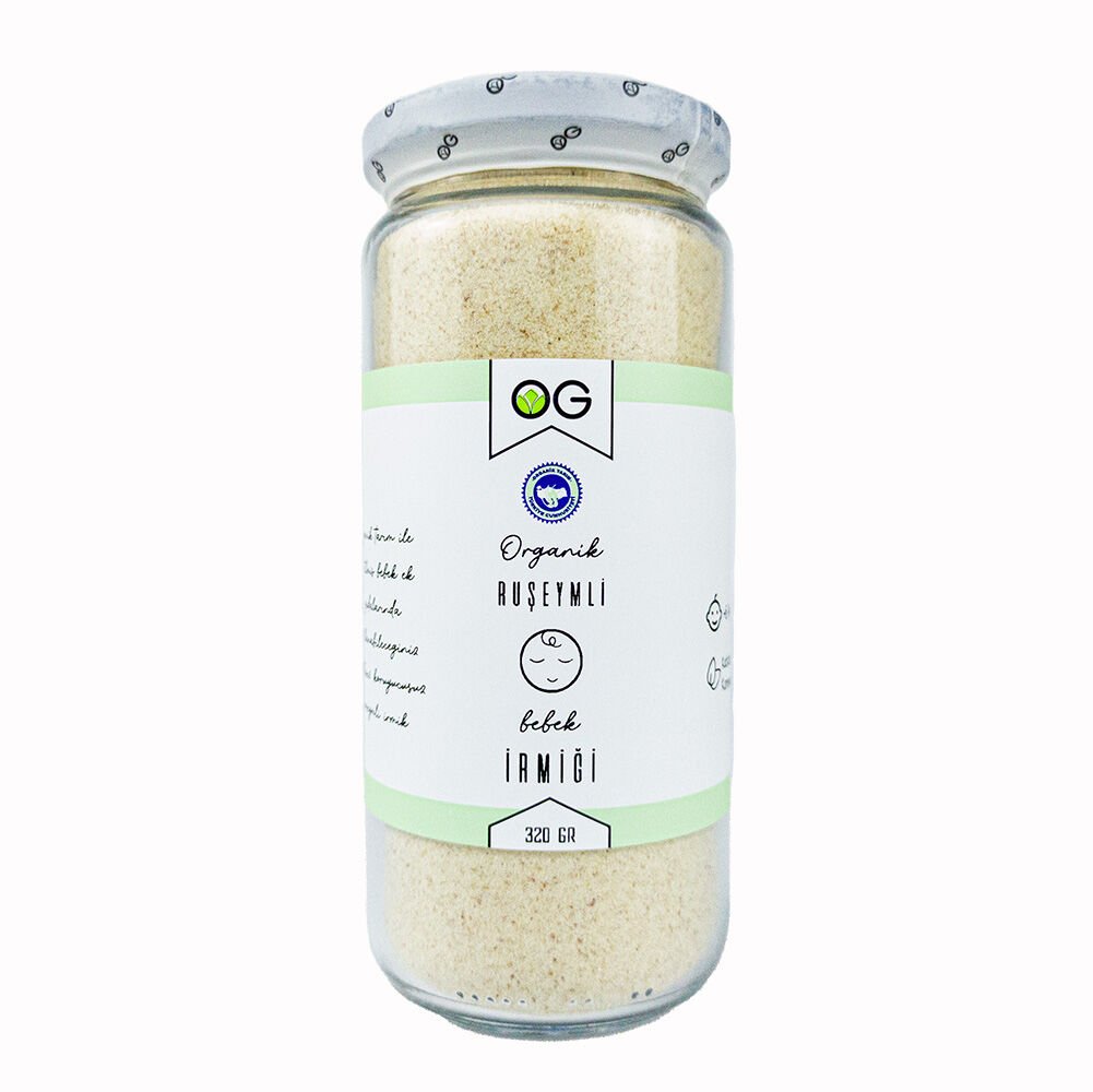 OG Natural Organik Ruşeymli Bebek İrmiği 320 Gr