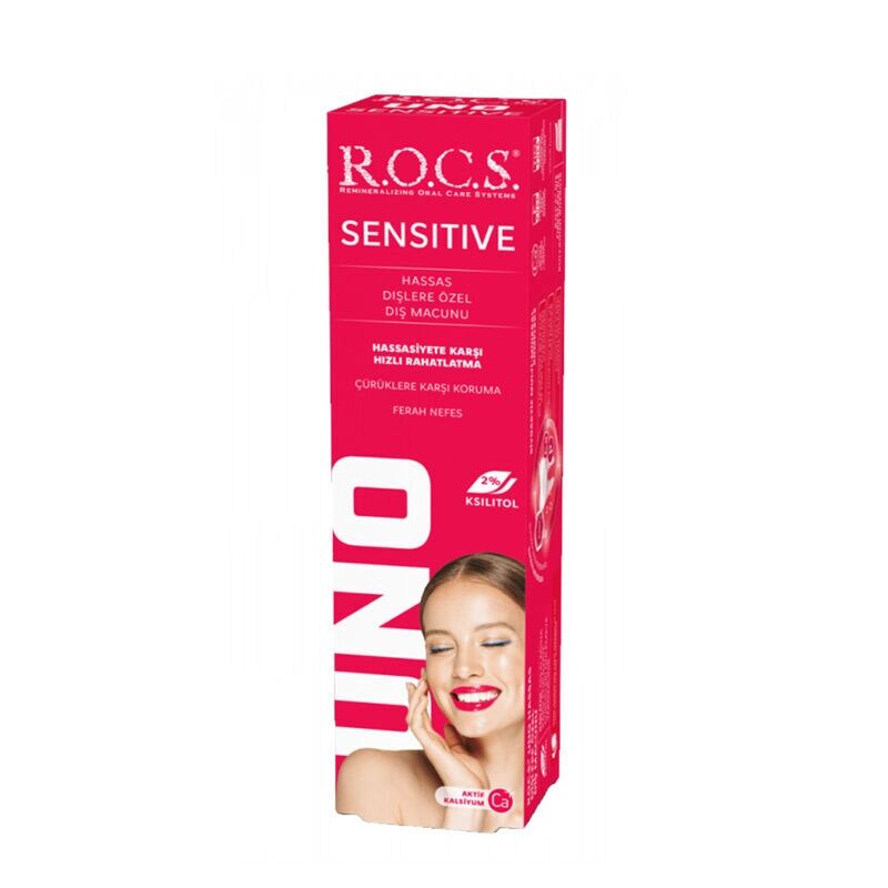 R.O.C.S.Uno Sensitive Hassas Dişlere Özel Diş Macunu 60 ml