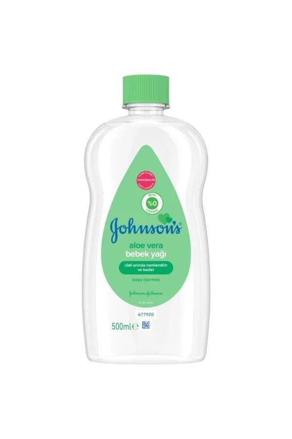 Johnson's Baby Bebek Yağı 500 ml Aloe Vera