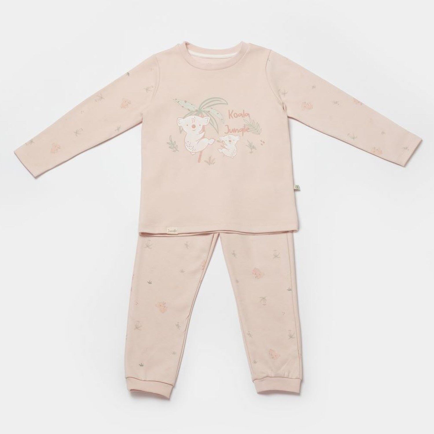 Bibaby Biorganic Koala Jumper Pijama Takım 59778 Pembe