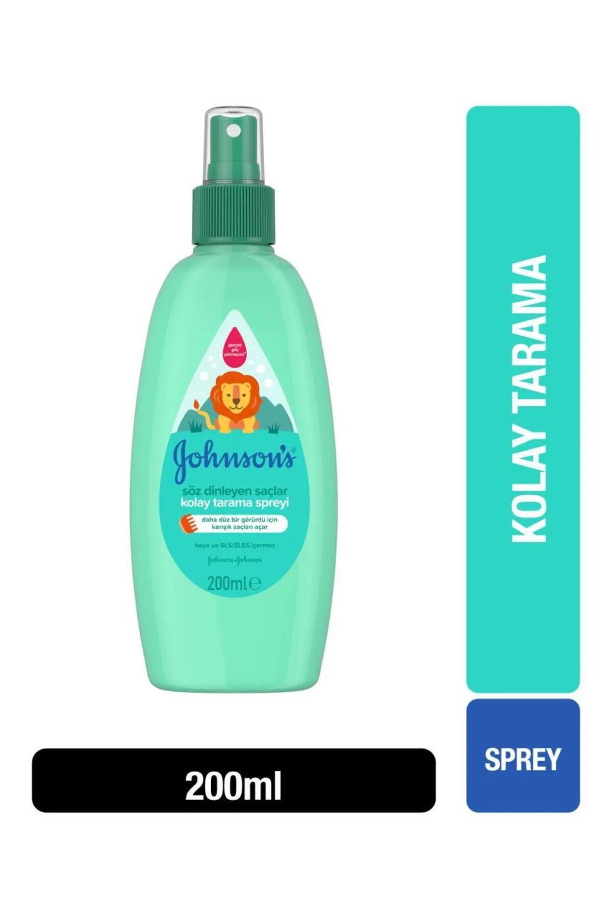 Johnson's Baby Söz Dinleyen Saçlar Kolay Tarama Spreyi 200ml