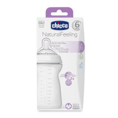 Chicco NaturalFeeling PP Biberon 6 Ay+ 330ml