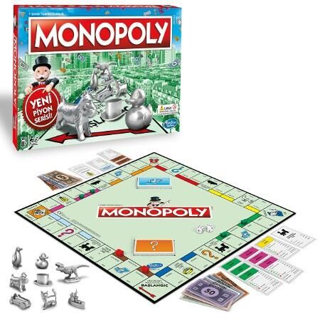 Hasbro Monopoly Yeni Piyon Serisi C1009