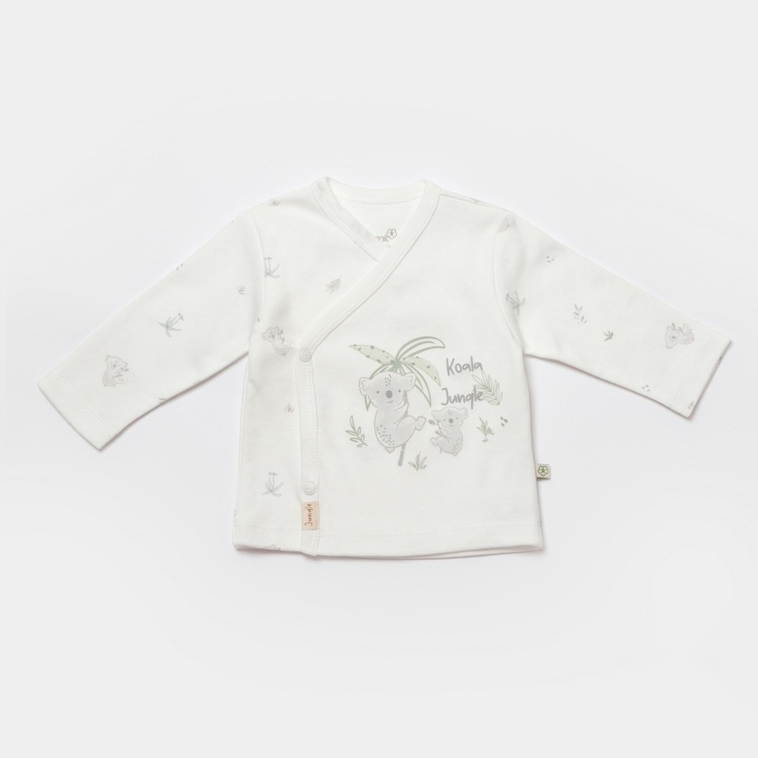 Bibaby Biorganic Koala Jungle 3'Lü Bebek Takım 73315 Gri