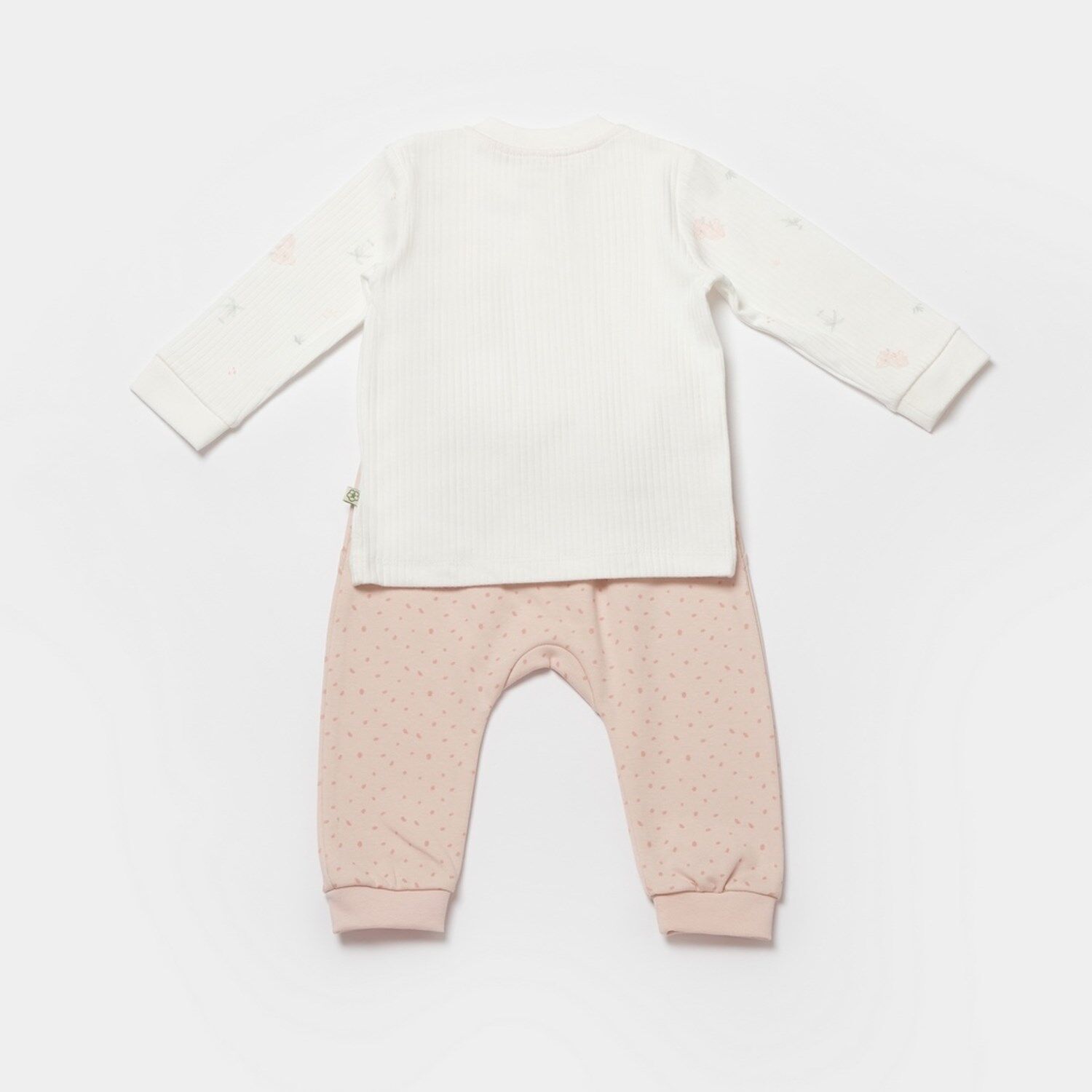 Bibaby Biorganic Koala Jungle 2'Li Bebek Takım 59776 Pembe