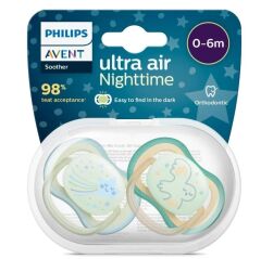 Philips Avent Ultra Air Gece Emzik 0-6 Ay Erkek