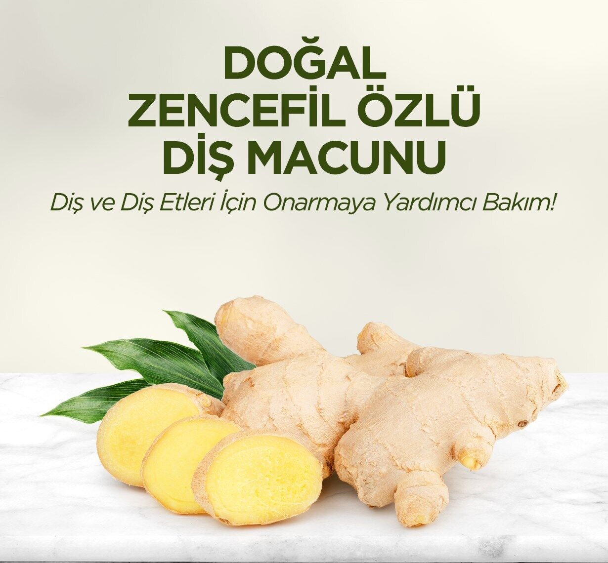 Eyüp Sabri Tuncer Doğal Diş Macunu 90 Gr Zencefil Özlü