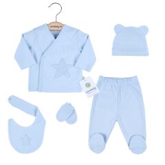 Ciccim Baby 4806 Zıbın Set Mavi