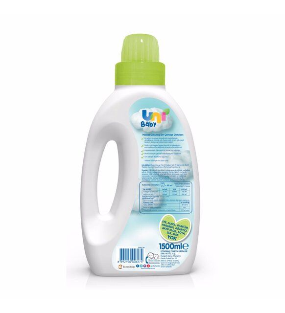 Uni Baby Sensitive Sıvı Çamaşır Deterjanı 1500 ml