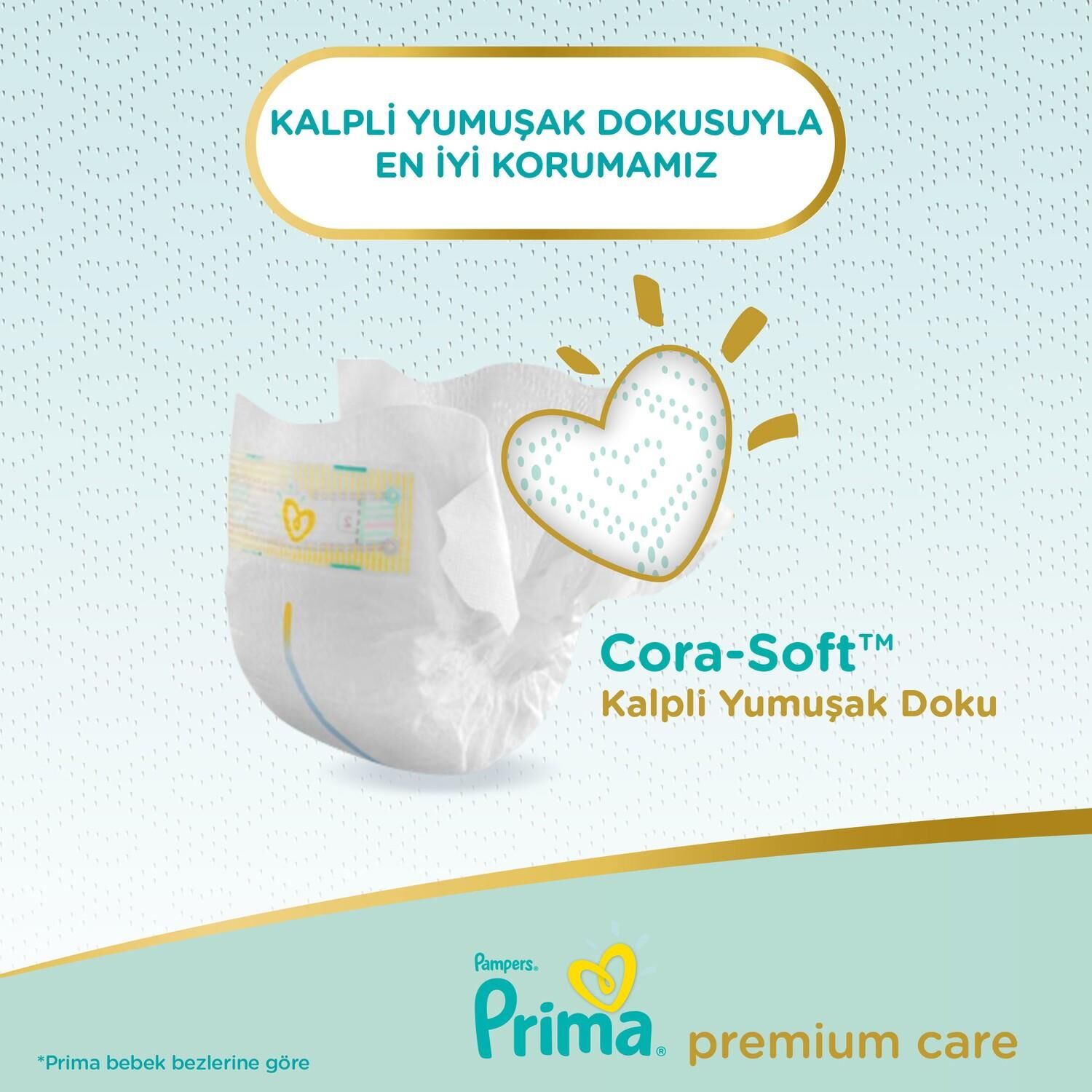 Prima Premium Care Bebek Bezi Eko Paket 1 Beden 70 Adet