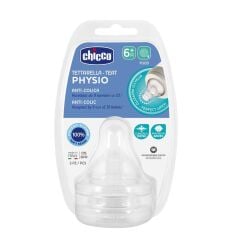 Chicco Well-Being 2'Li Biberon Emziği 6+ Ay