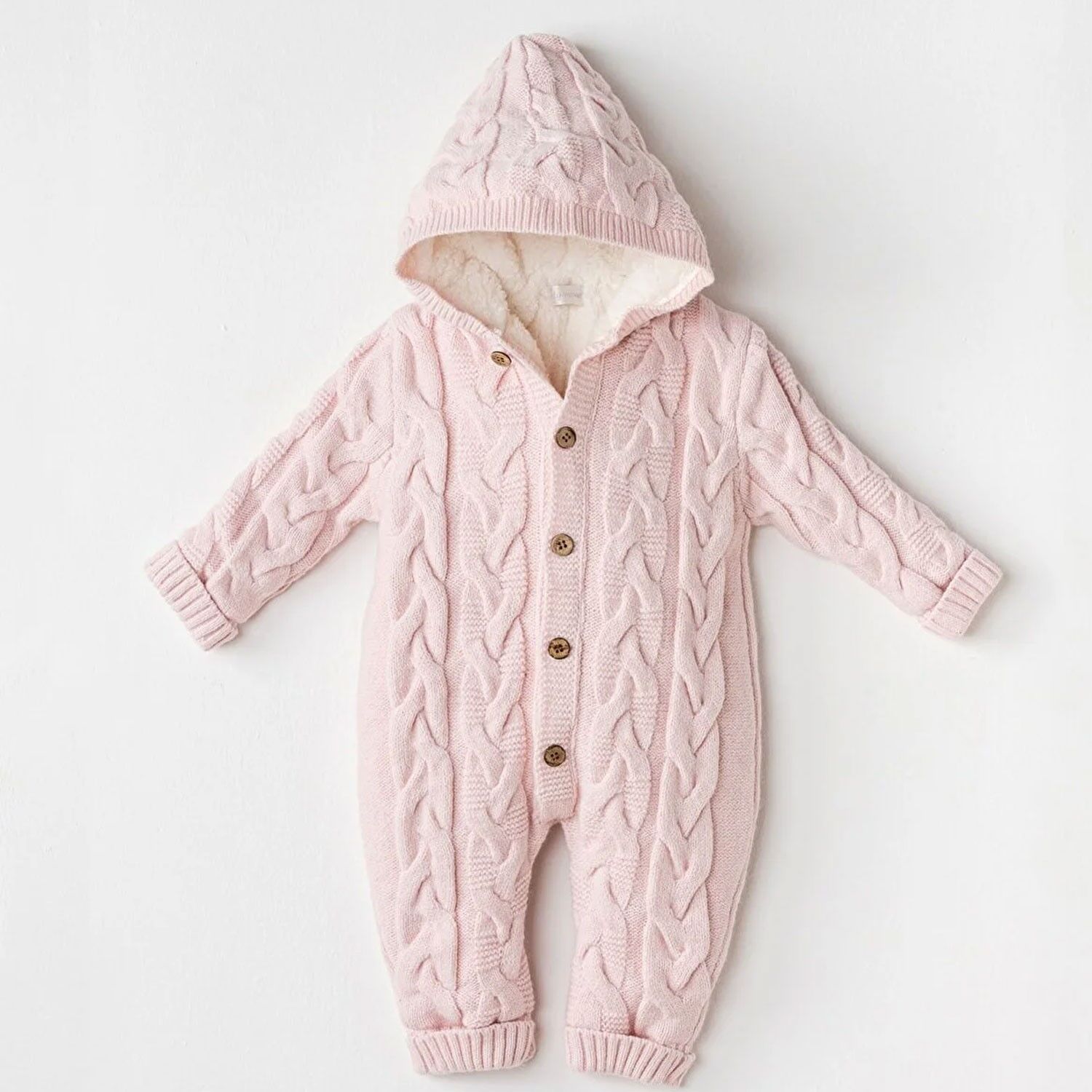 Andywawa AC24336 Knitwear Triko Bebe Kozmonot Pink Melange