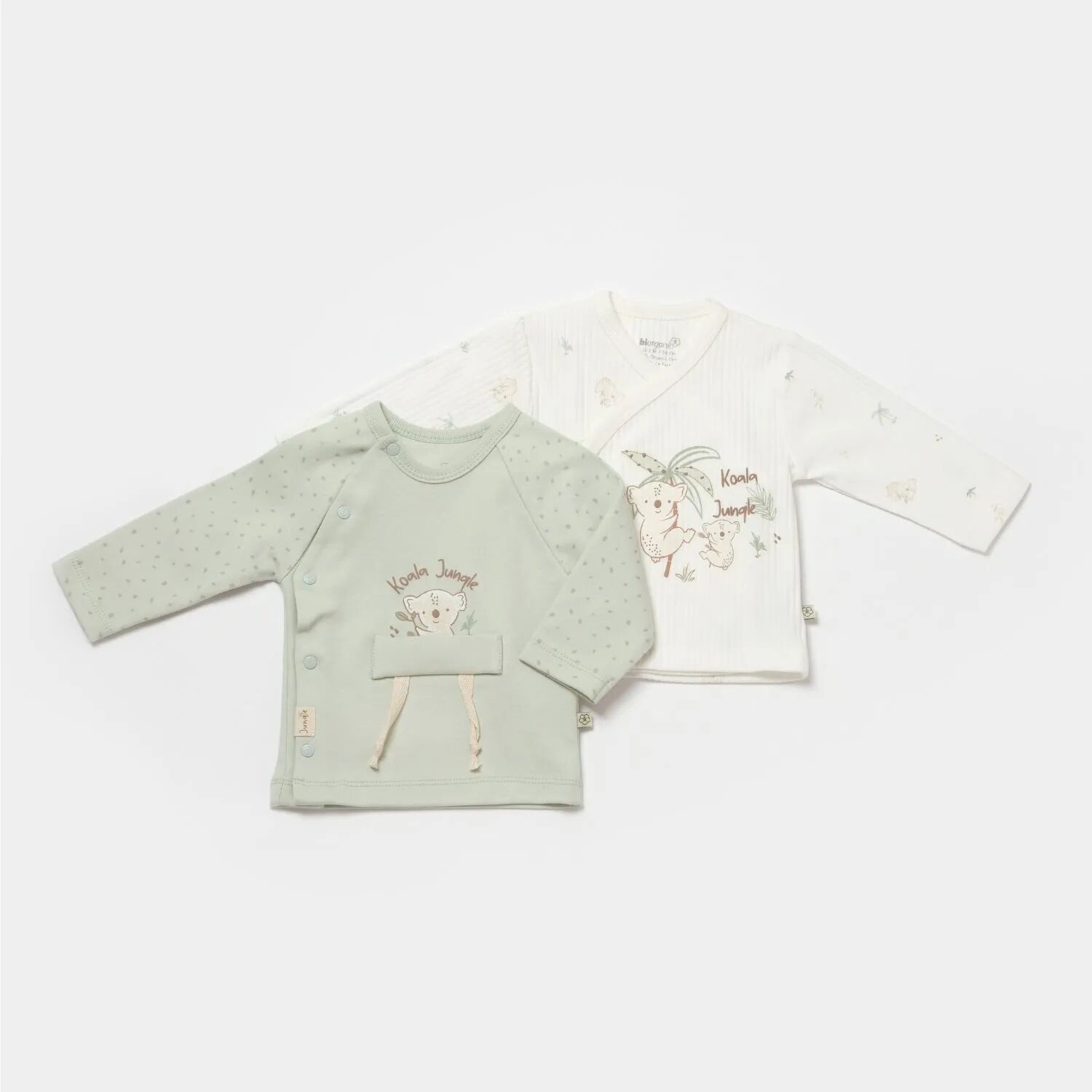 Bibaby Biorganic Koala Jungle 2'Li Zıbın 73316 Mint