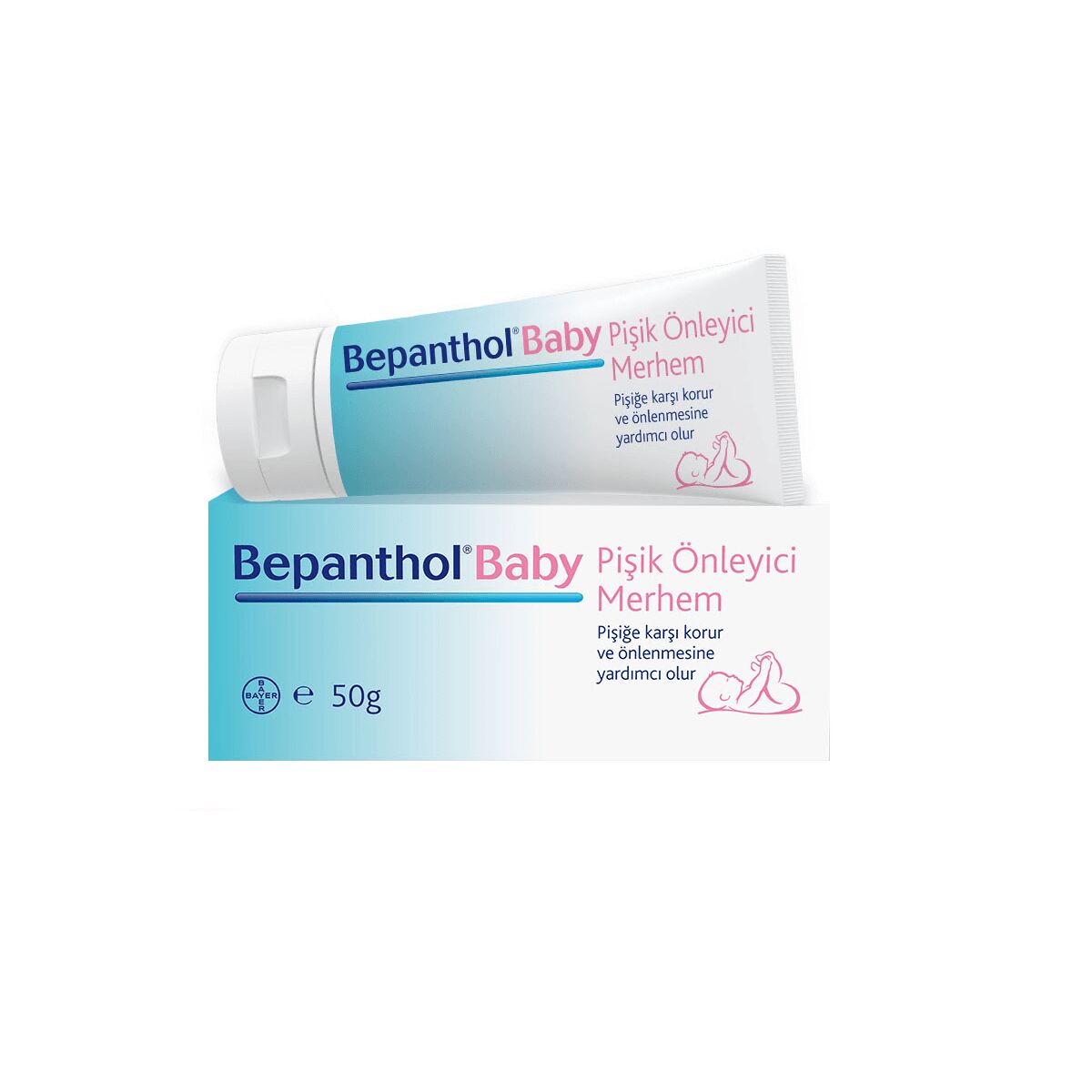 Bepanthol Baby Pişik Önleyici Krem Merhem 50 Gr