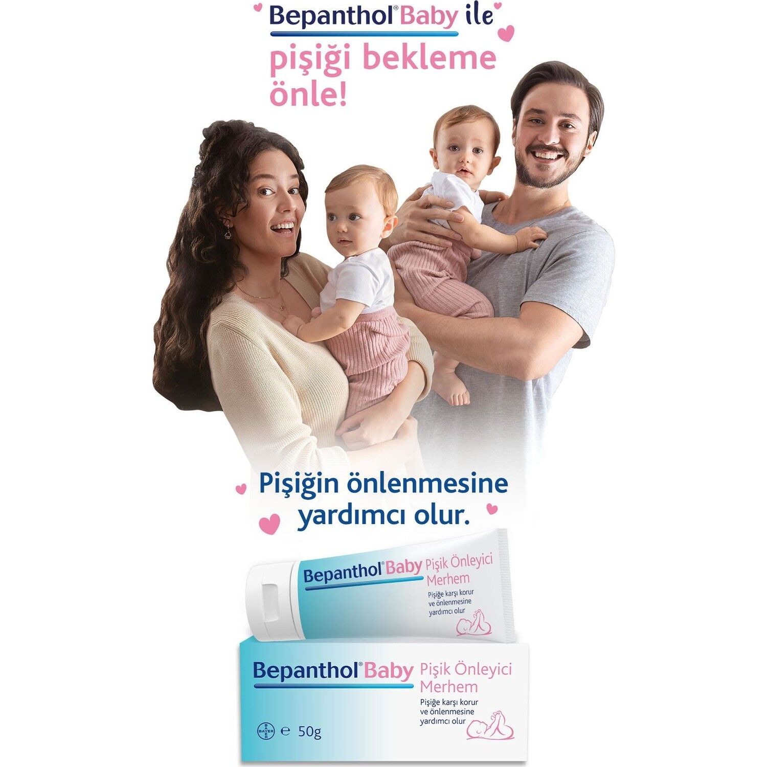 Bepanthol Baby Pişik Önleyici Krem Merhem 50 Gr