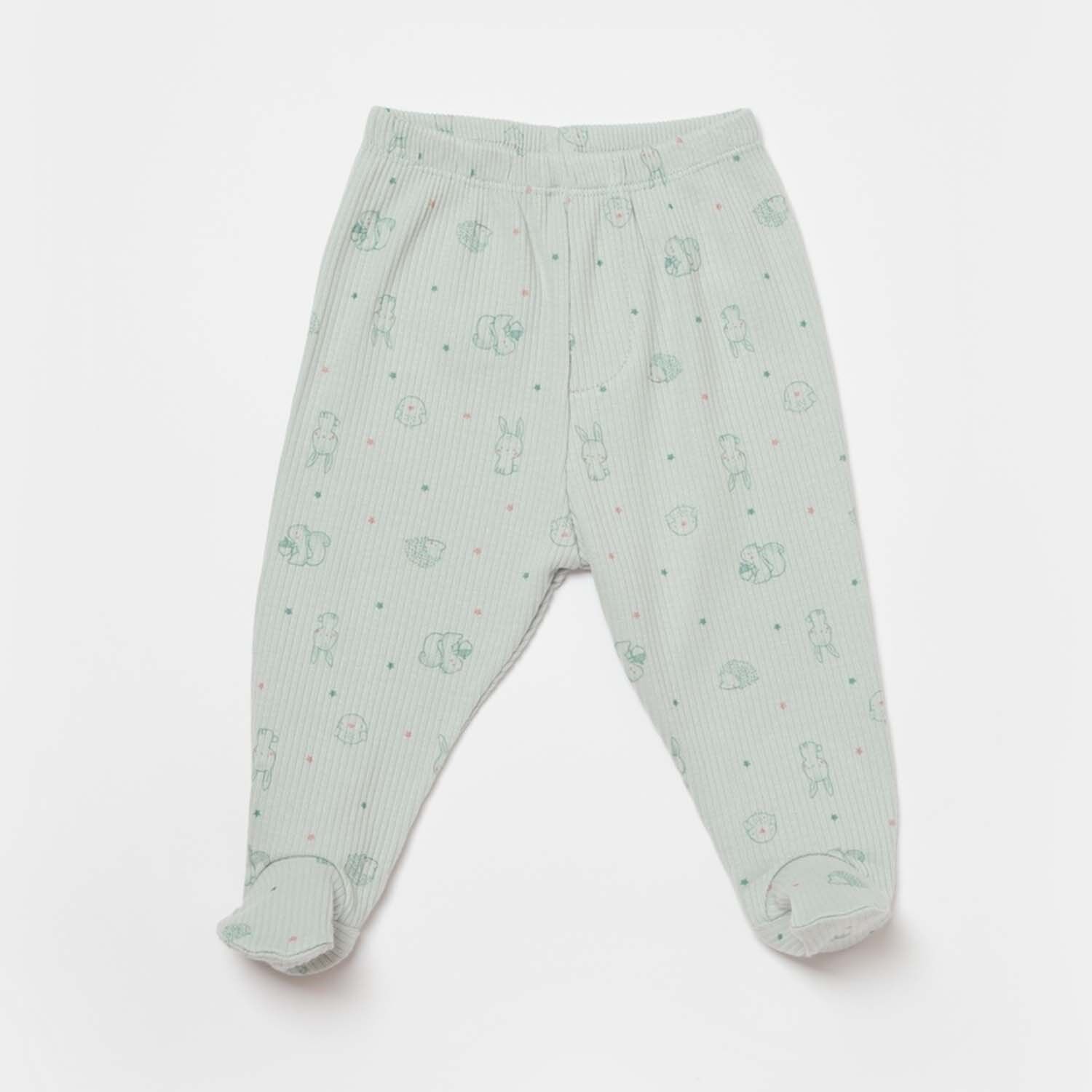 Bibaby Biorganic Modal Play With Me Pantolon 57897 Mint Gül Kurusu