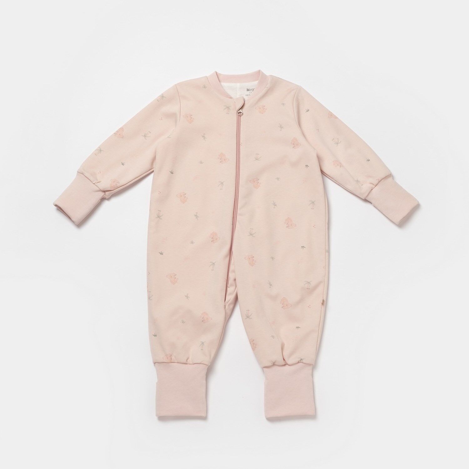 Bibaby Biorganic Koala Jungle Sleeping Bebe Uyku Tulumu 74022 Pembe