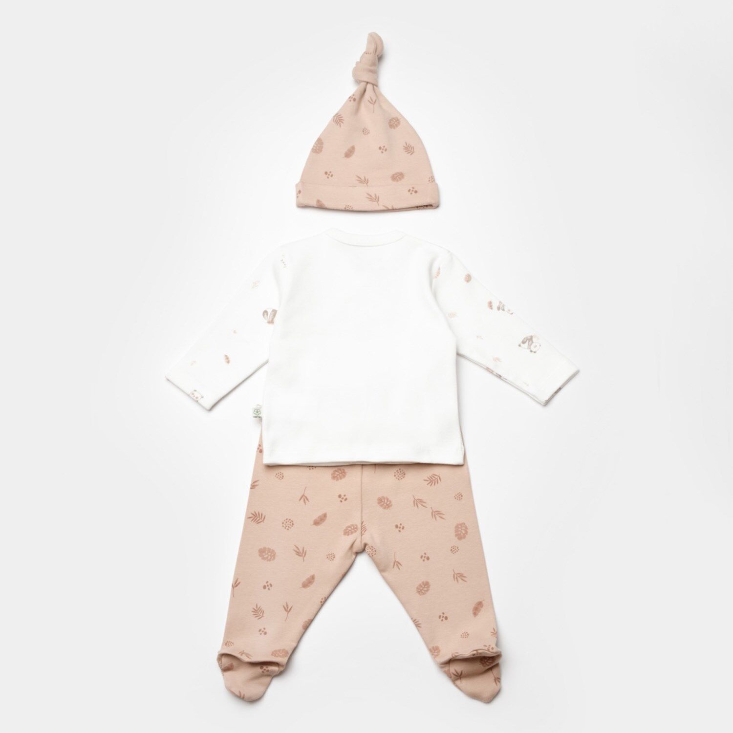 Bibaby Biorganic Love Our Earth 3 Parça Set 73345 Mocha