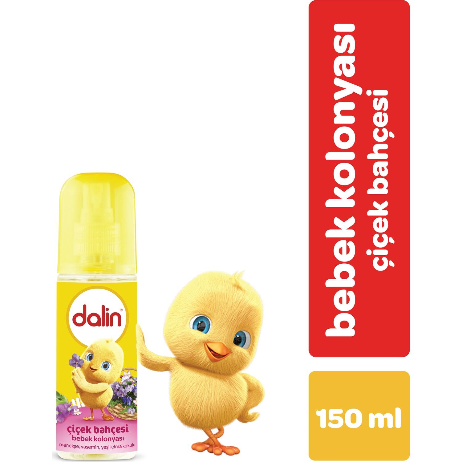 Dalin Sprey Bebek Kolonyası Çiçek Bahçesi 150 ml