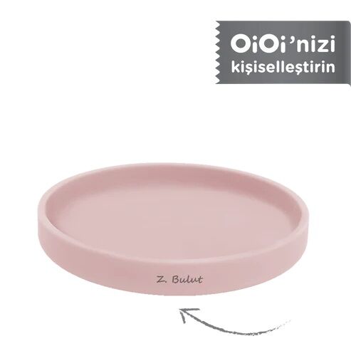 OiOi Basics Mama Tabağı Pinky Pink