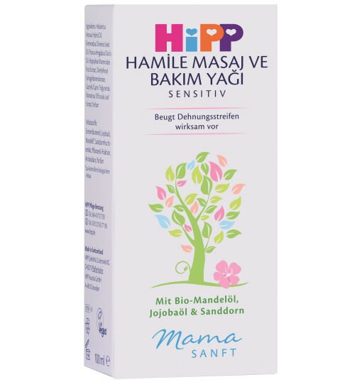 Hipp Hamile Masaj ve Bakım Yağı 100ml