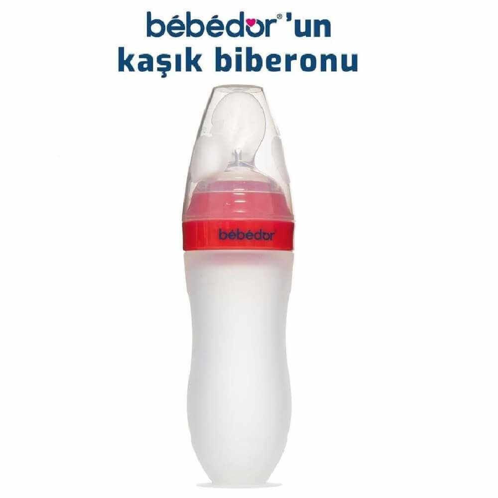 Bebedor Silikon Kaşıklı Biberon 120 ml 7509