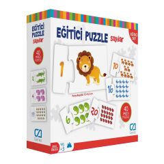 Games Eğitici Puzzle Sayılar 40 Parça 5031