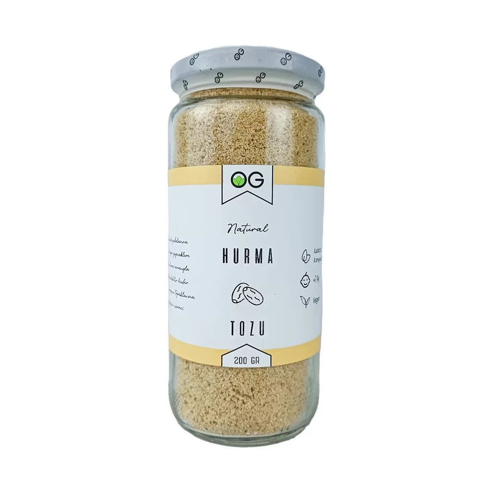 OG Natural Hurma Tozu 200 Gr