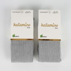 Katamino Beyza Kız Bambu Külotlu 1-5 Yaş K30205 Gri