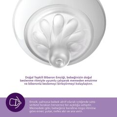 Philips Avent Doğal Tepkili Natural Response 2'Li Biberon Emziği No:1 0+ Ay