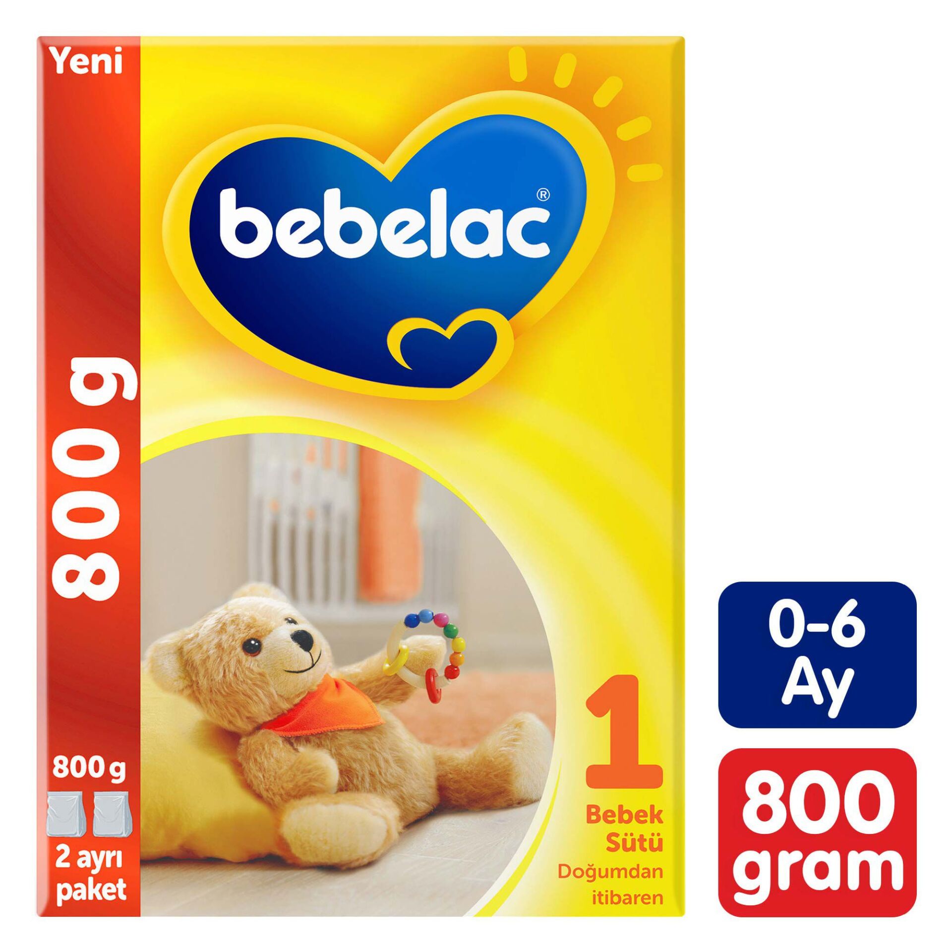 Bebelac Bebek Devam Sütü No1 800 Gr