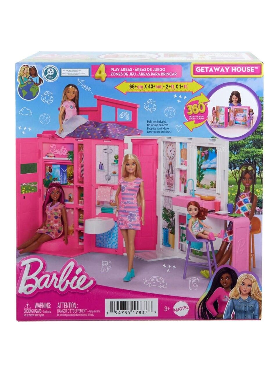 Barbie'nin Yeni Portatif Evi 2024 HRJ76