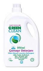 Green Clean Bitkisel Çamaşır Deterjanı 2750 ml (55 Yıkama)