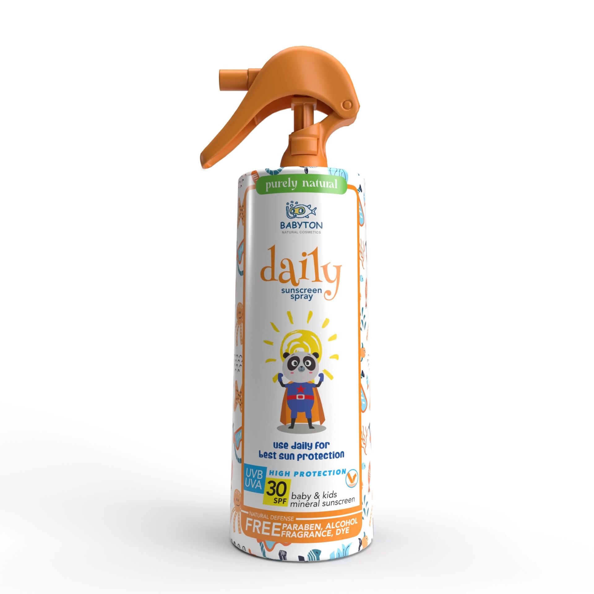 Babyton Bebek ve Çocuklar İçin Günlük Güneş Koruyucu Sprey 200 ml