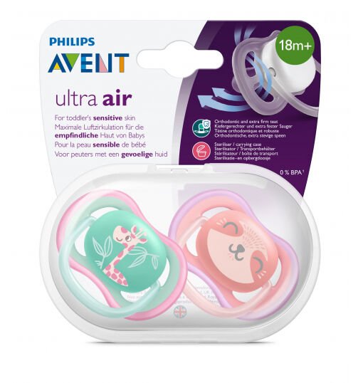 Philips Avent Ultra Air Emzik 18+ Ay Kız